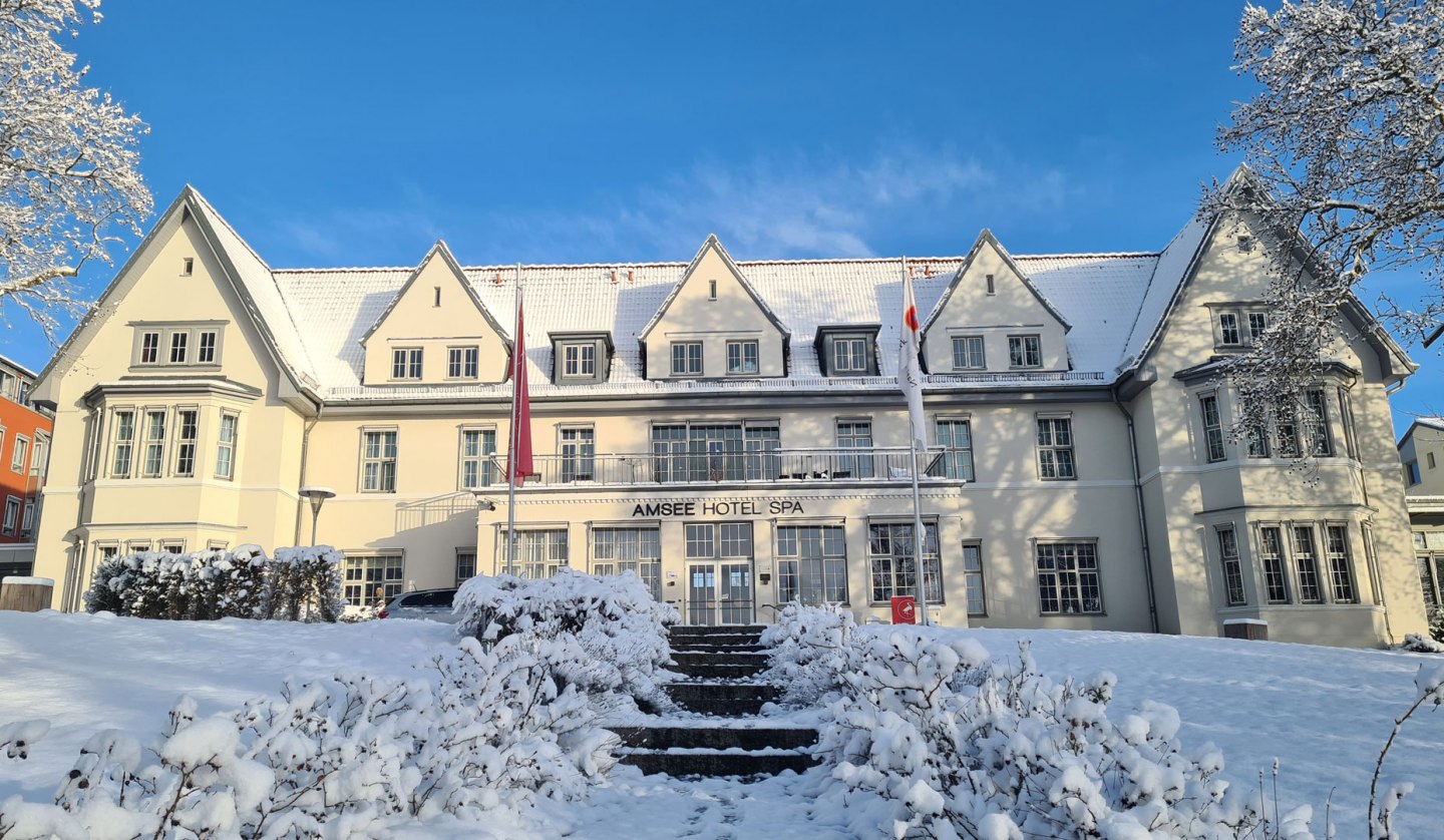 spa-hotel-im-winter, © Hotel Amsee GmbH