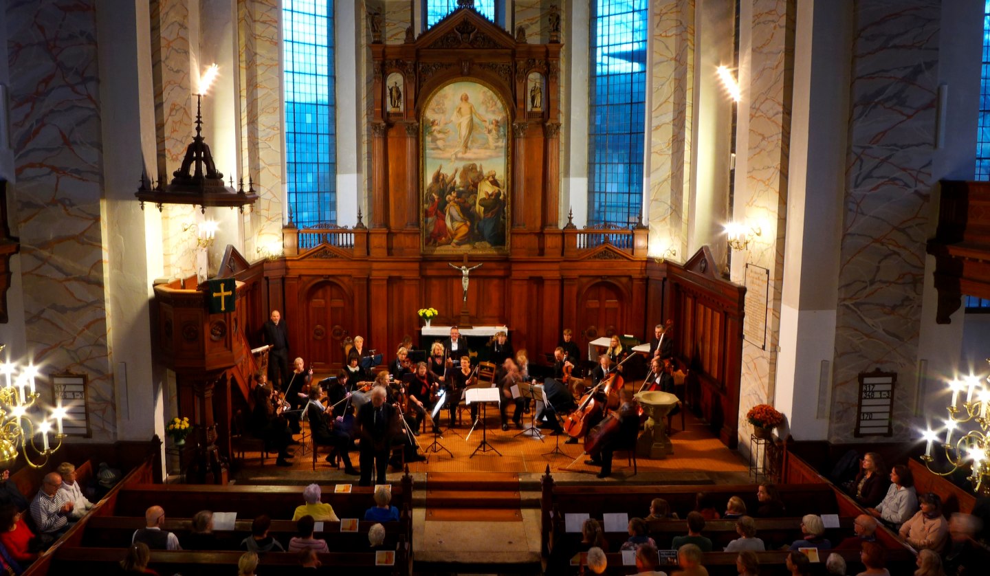 The Schelfoniker under the direction of Matthias Ellinger at the 2023 anniversary concert, © LHS/Christina Lüdicke