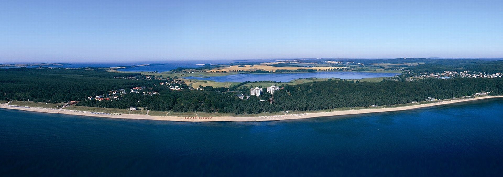 Aerial view Cliff Hotel Rügen, © Cliff Hotel Rügen