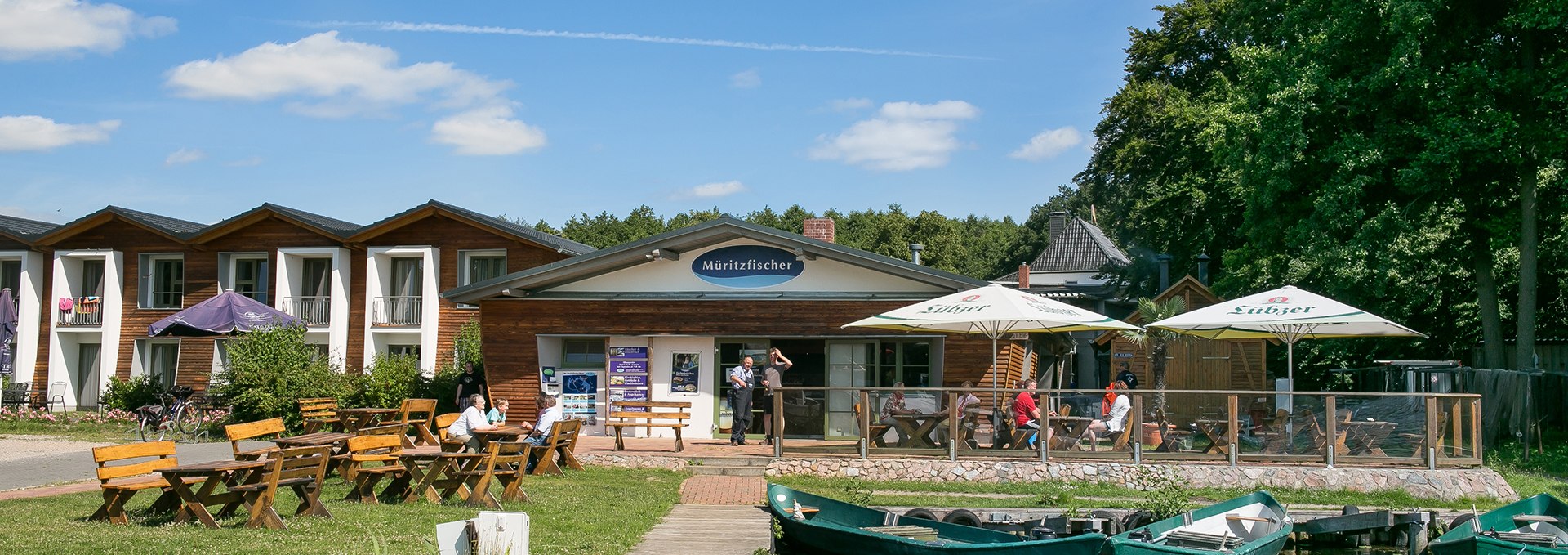 Fischerhof Eldenburg, An der Reeck, between Müritz and Kölpinsee, © Müritzfischer