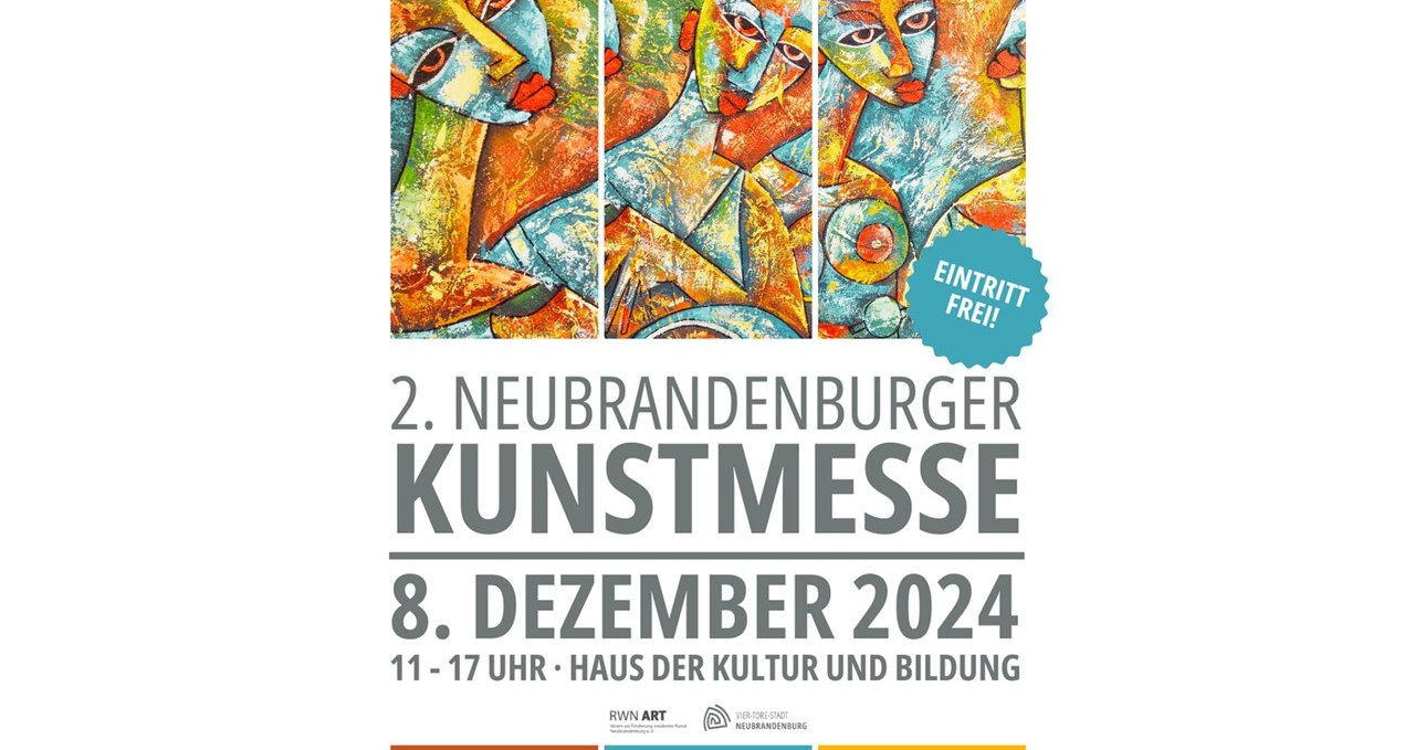 2024-12-08 Kunstmesse, © Vier-Tore-Stadt Neubrandenburg