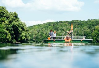 Ferry station and ideal starting point for water hikers, © Felix Gaensicke