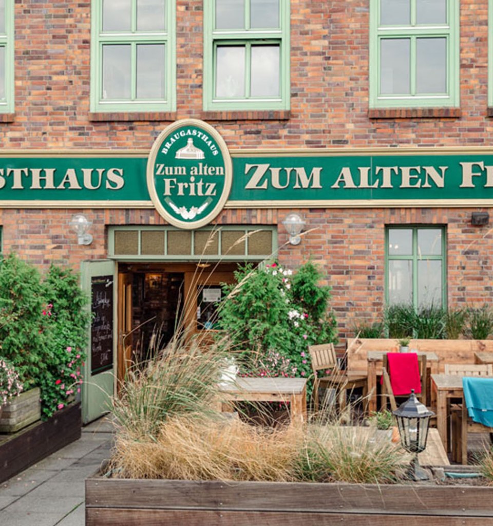 Exterior view of the brewery pub "Zum alten Fritz" Rostock, © BgH Alter Fritz/M. Krüger