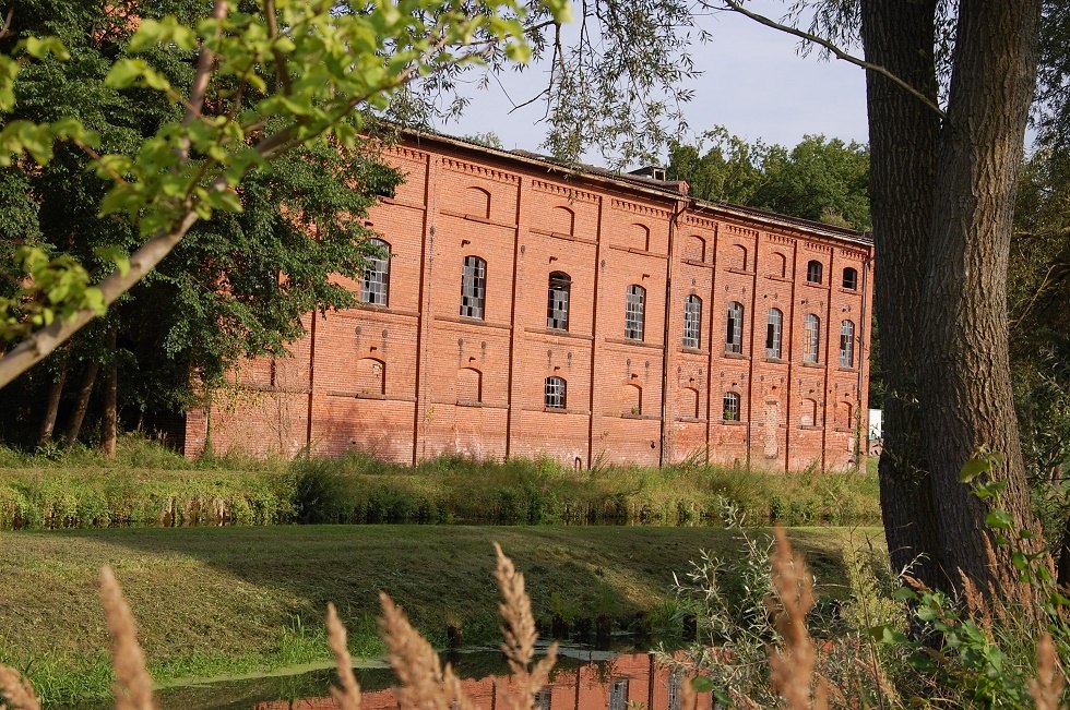 The former factory facilities are classified as industrial monuments., © Gabriele Skorupski