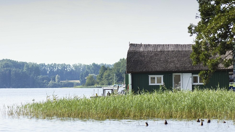 Our jetties in the Schwerin Outer Lake, © Campingplatz Seehof GmbH