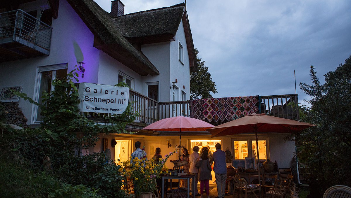 Galerie Schnepel III at the Long Night of Art, © Kurverwaltung Ahrenshoop · Foto voigt&kranz UG, Prerow