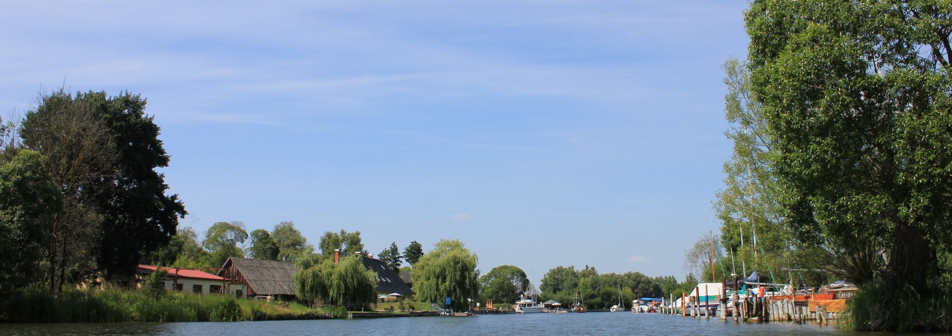 View from Kummerow Lake into the Peene River, © M. Kiauka