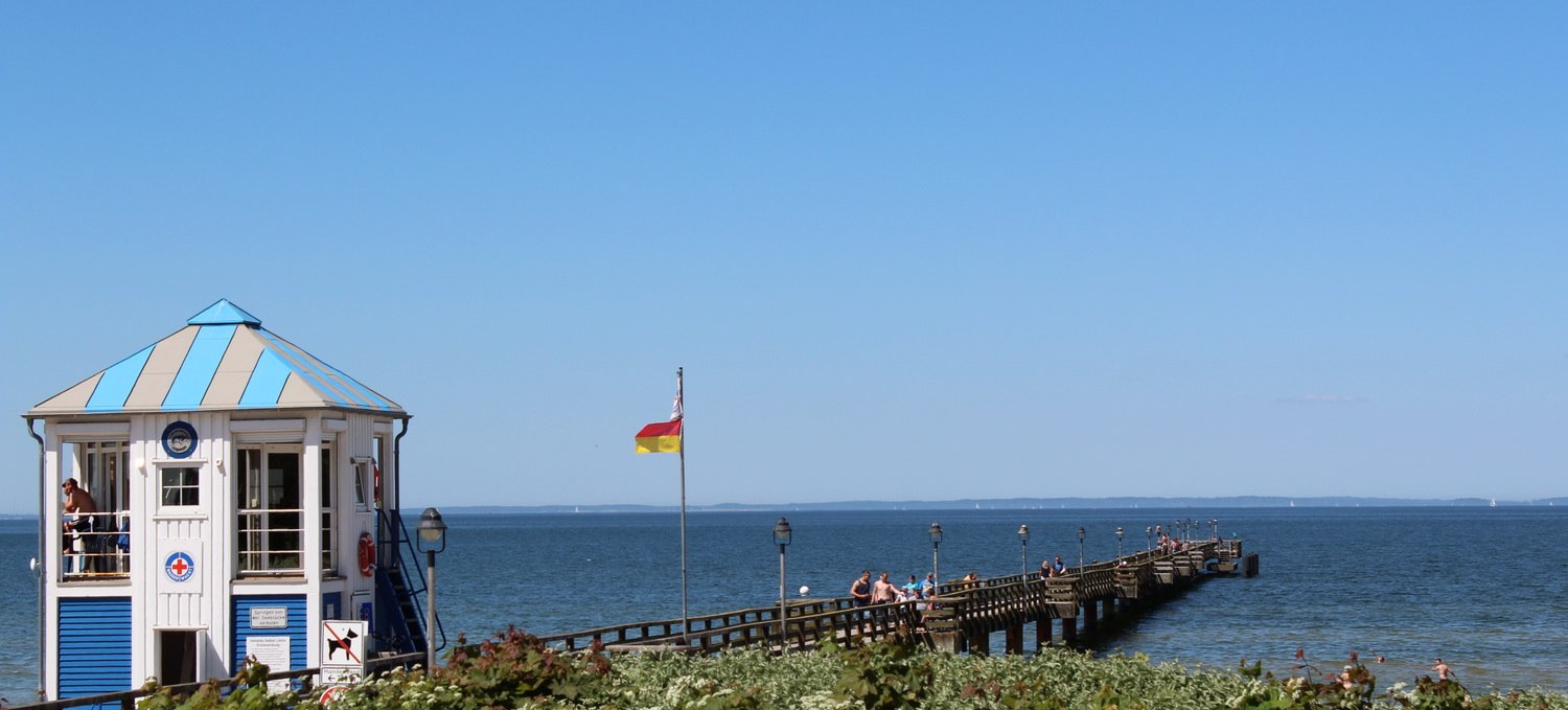 The landmark of the seaside resort Lubmin - the pier, © TVV-Wiegert