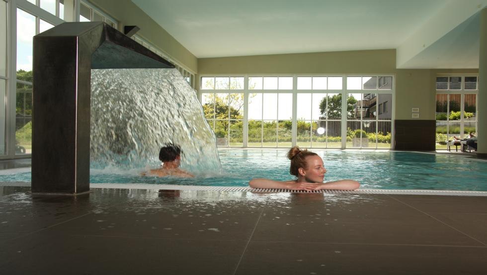 Pool in the wellness area at Basthorst Palace, © Hotel Schloss Basthorst