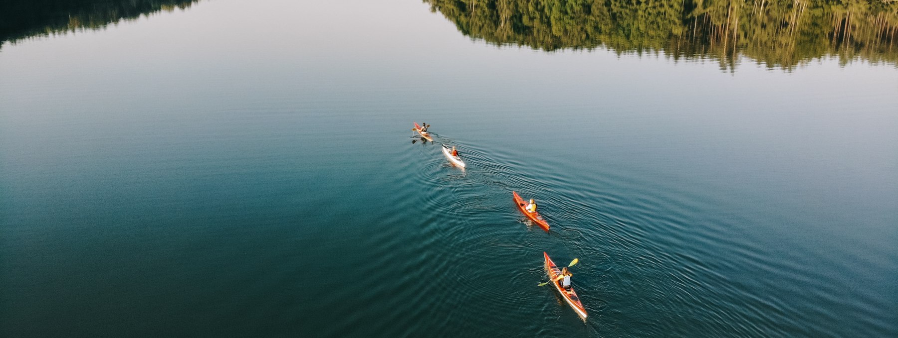 Width. Water. Nature - A Kayak Tour in the Mecklenburg Lake District, © Eike Otto