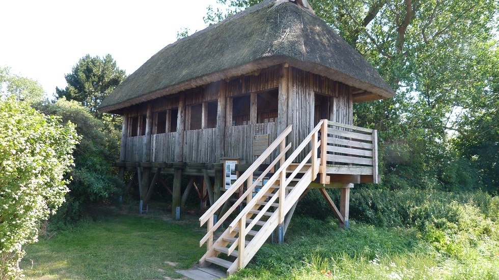 Wooden lookout point in Tankow, © Ummanz-Information/Bordych