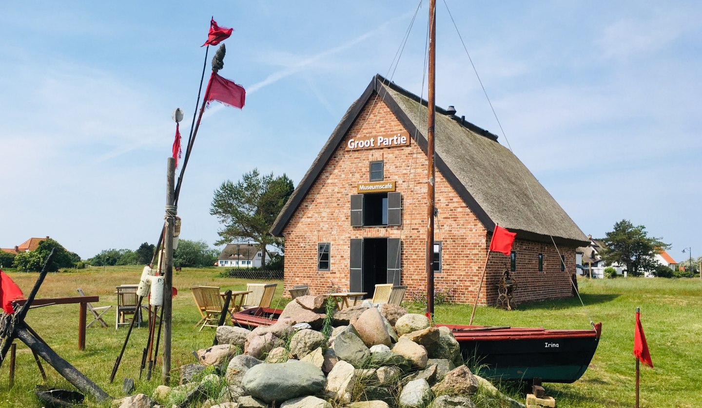 Cage shed "Groot Partie" (summer 2019) in Neuendorf, © Fischereimuseum in Neuendorf