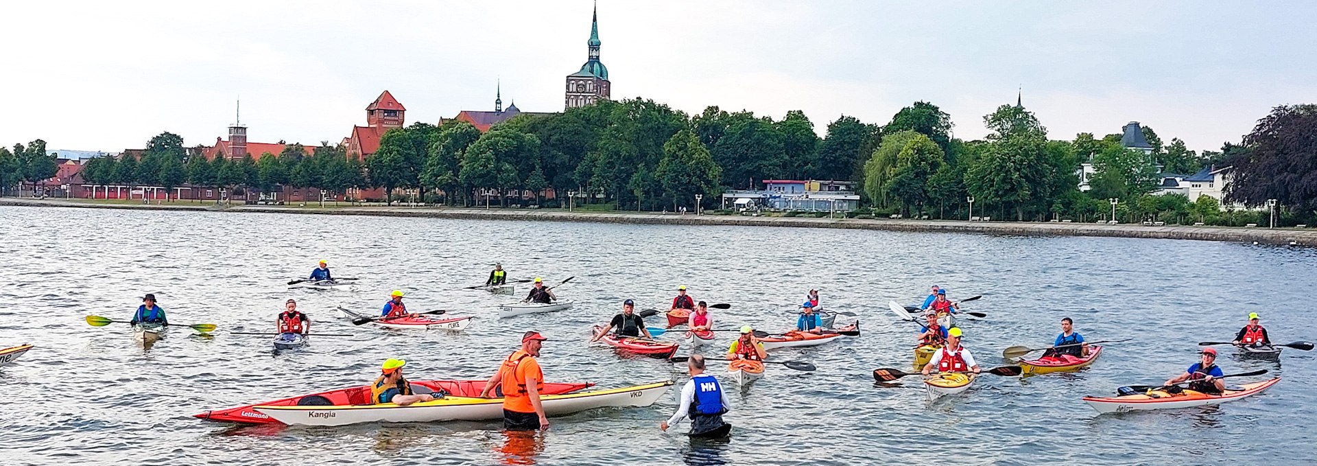 Training with the paddling professional, © paddelprofi.com / Kredl