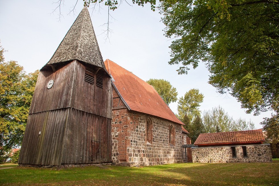 The church Roggendorf belongs to the ev. parish Gadebusch., © Frank Burger