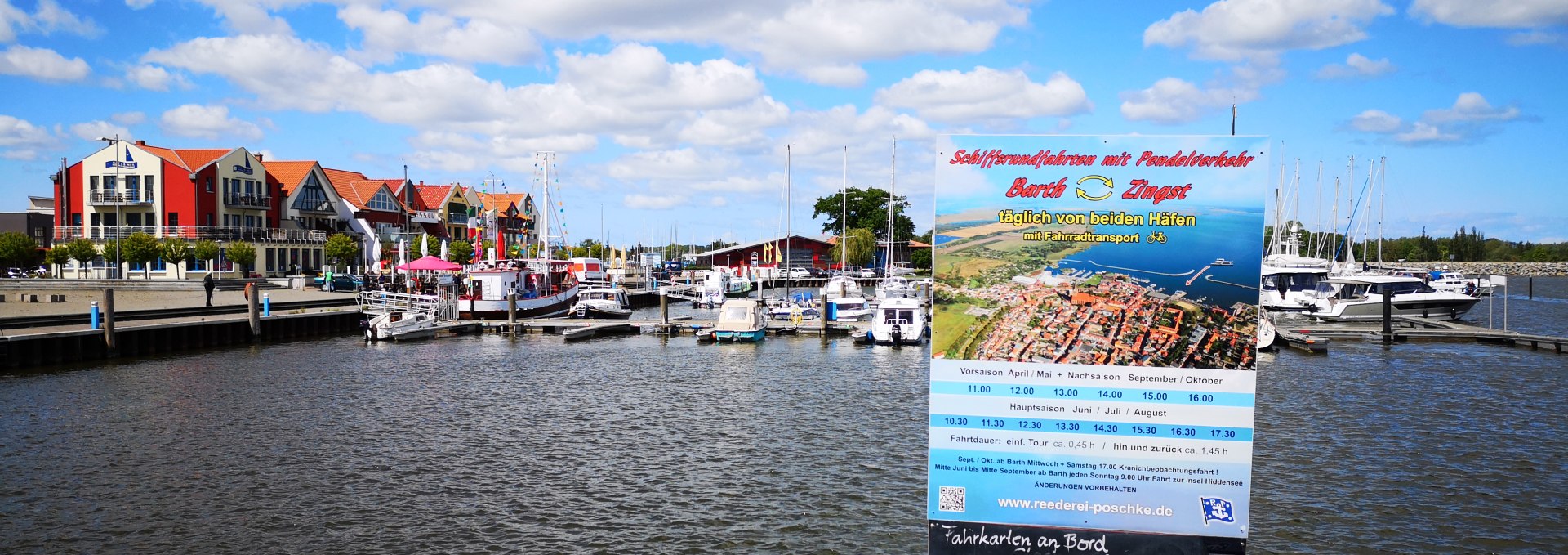 Landing and landing quay for passenger ships, Barth city harbor, © Stadt Barth, Paszehr