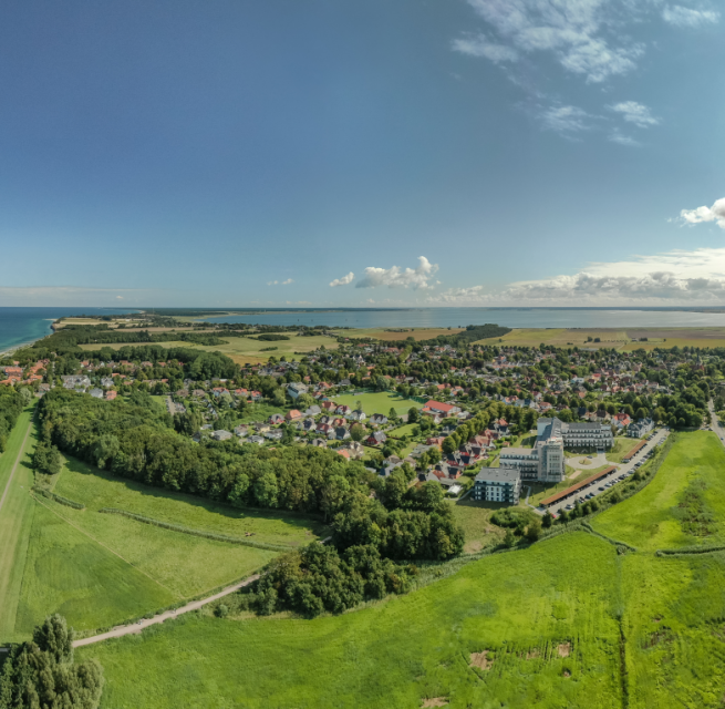 The "Zwei Wasser" apartment complex - your home by the Baltic Sea in the idyllic Baltic resort of Wustrow on the Darß, © K&K Ferienimmobilien GmbH & Co.KG