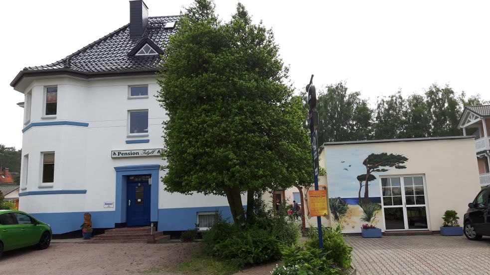 Exterior view of the Pension Idyll, © Bärbel Ahrens