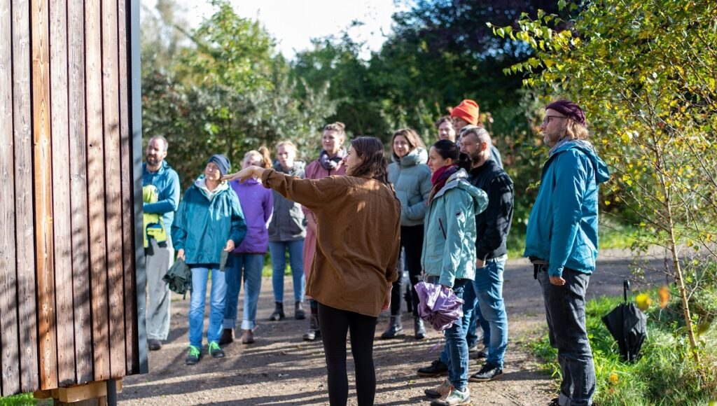 Wir bauen Zukunft is a visionary place of the future with a model character in MV. A regenerative ecosystem for innovation, education and creative business in the countryside is being created on the site of a former research center and visitor park. The aim is to promote sustainable economic activity in rural areas in harmony with nature and the environment and to set an example., © Michael Taterka / Wir bauen Zukunft eG