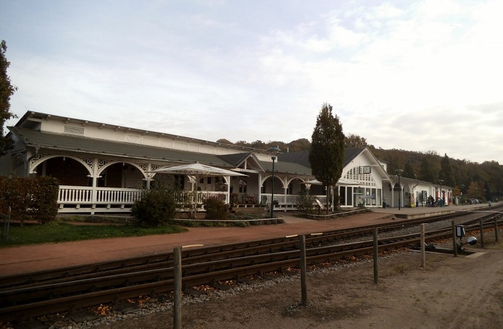 Binz small train station, © Tourismuszentrale Rügen