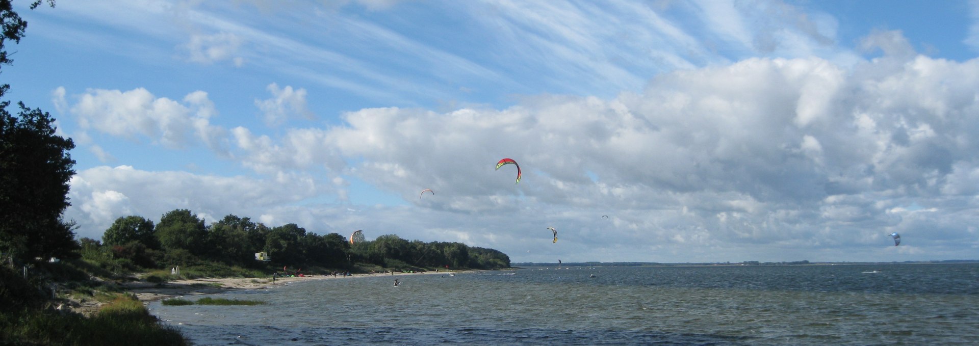 Kitesurfing in Loissin, © Tourismusverband Vorpommern e.V.