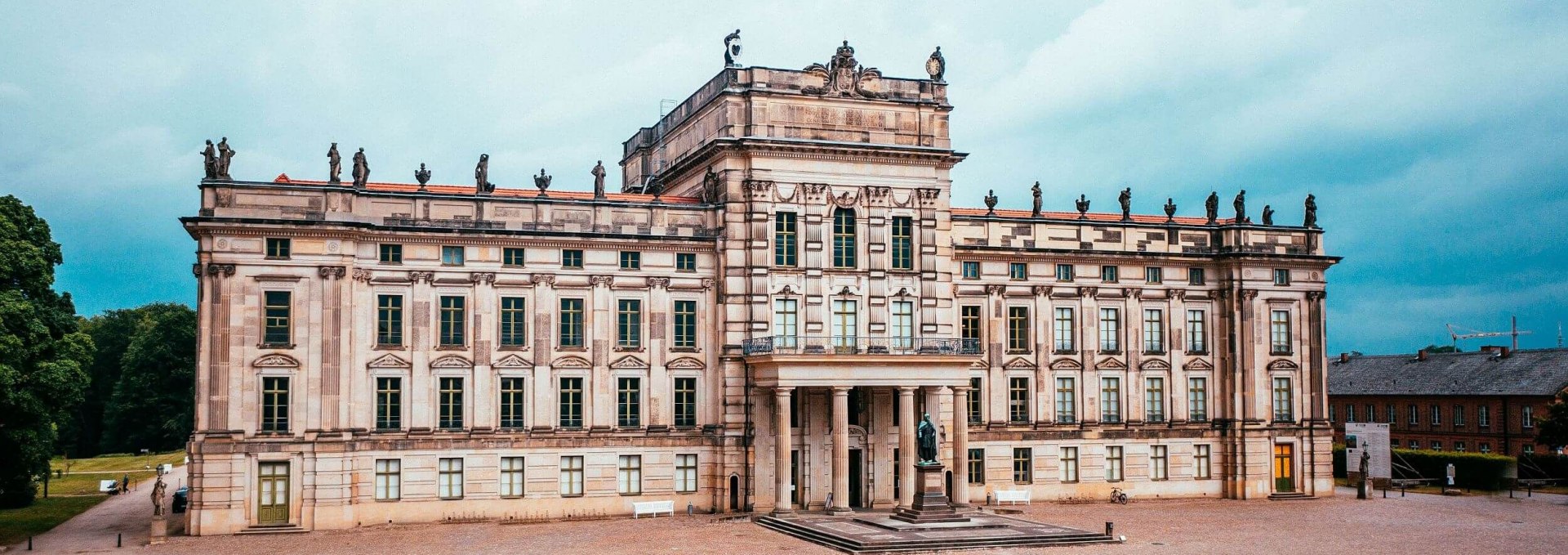 Aerial view of Ludwigslust Castle, © TMV/Friedrich