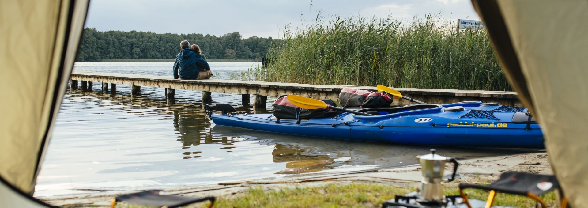 A breather after a day on the water can best be spent at one of the many waterway rest areas, © TMV/Roth
