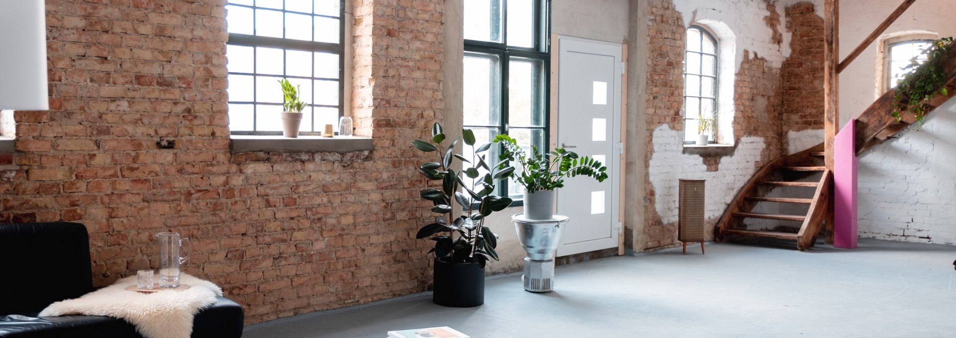 Loft studio in the former stable building - also popular for workshops, © Rittergut Damerow / Lars Schönherr Fotografie