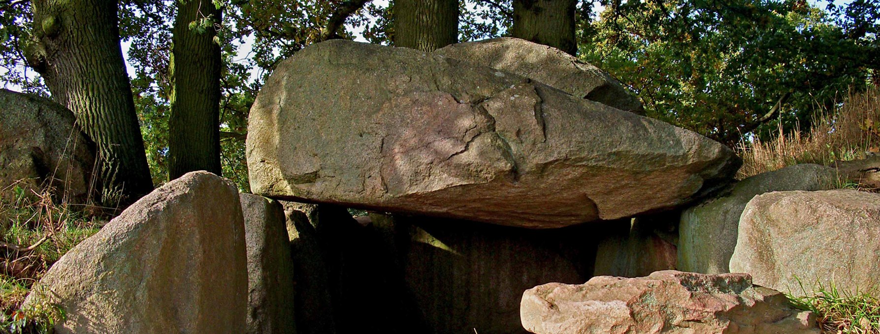 Impressive megalithic necropolis near Lancken-Granitz, © Archäo Tour Rügen