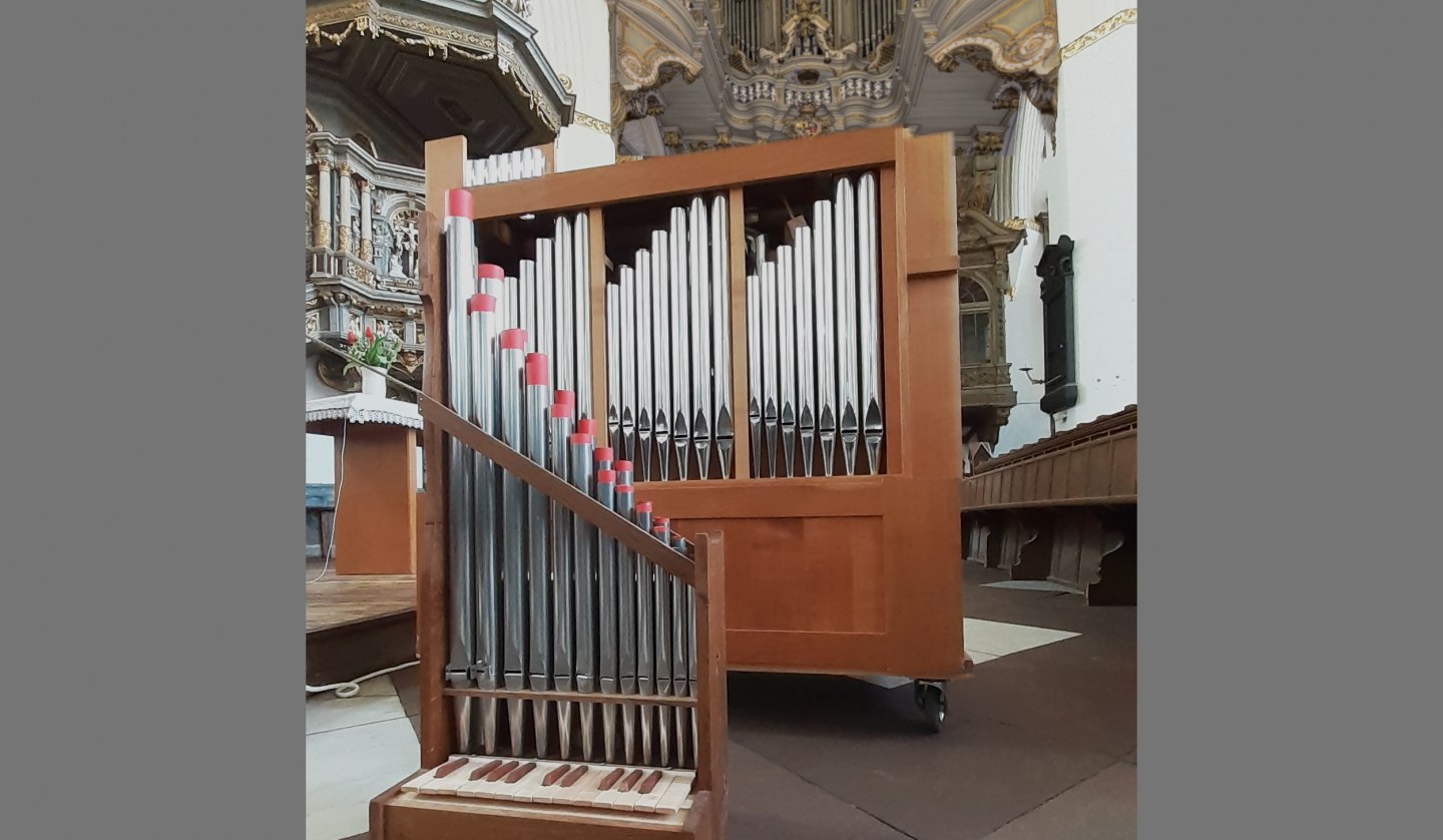 Three organs in St. Marien, © Edition KBK