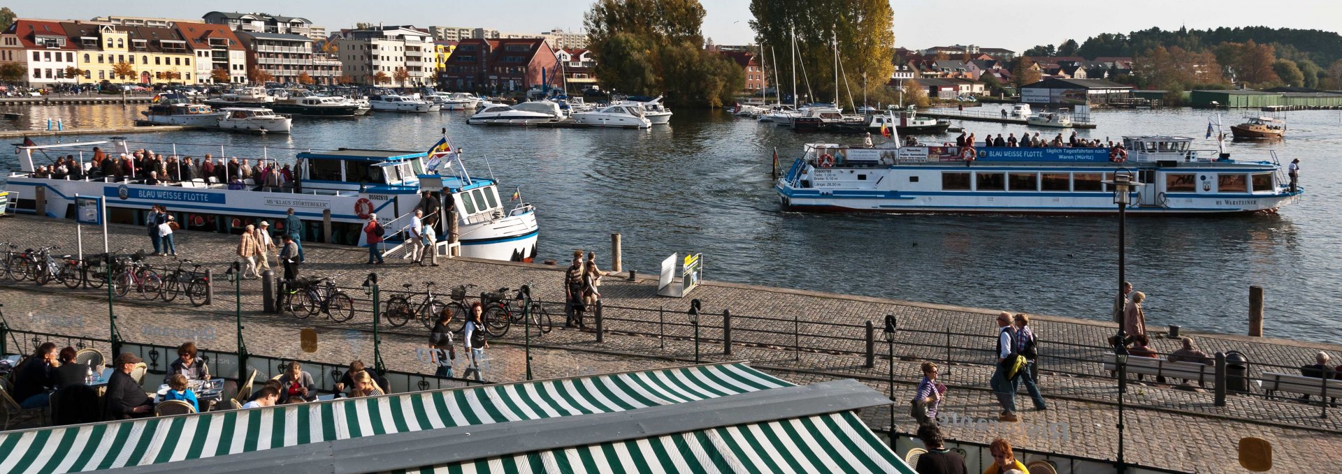 City port, © Blau Weisse Flotte Müritz