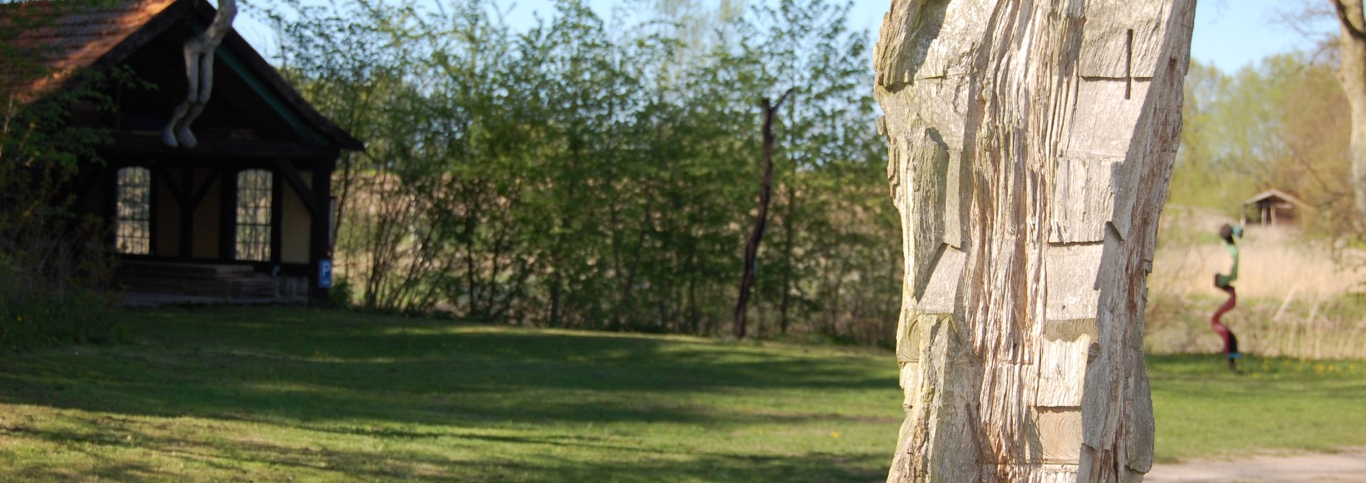 Sculpture garden Rhythmusreich in the old water mill Müggenwalde, © Rhythmusreich / Thomas Reich