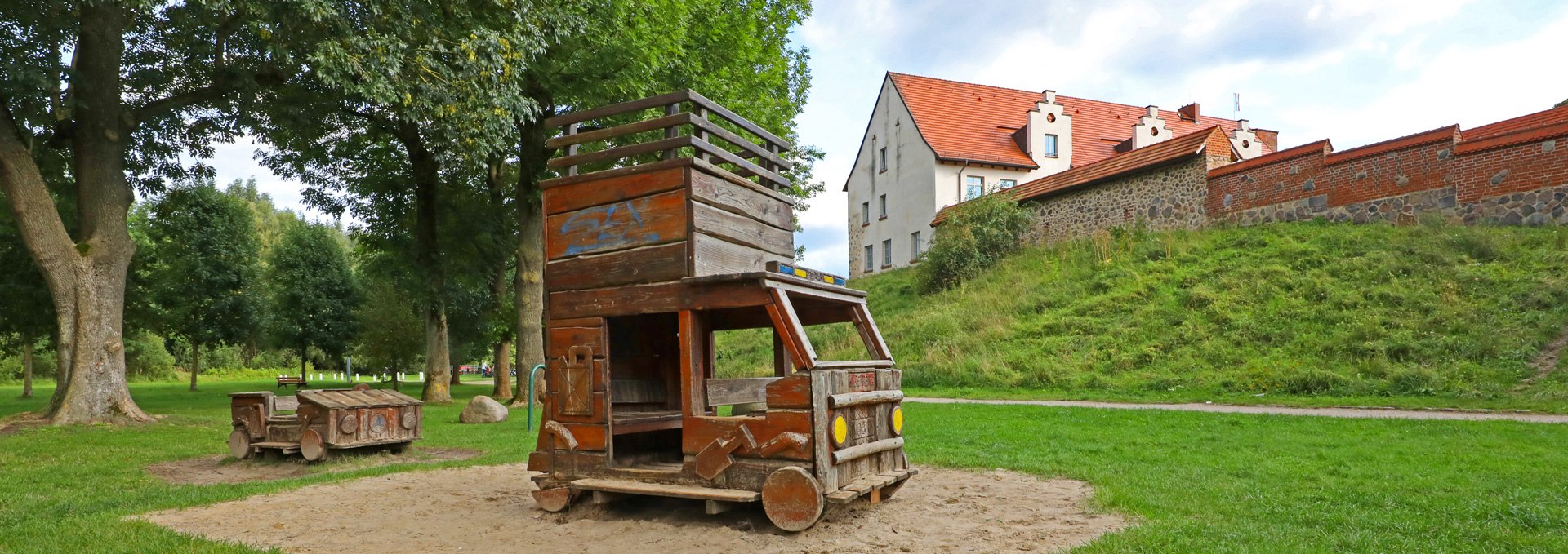 Playground at the castle Wesenberg_1, © TMV/Gohlke