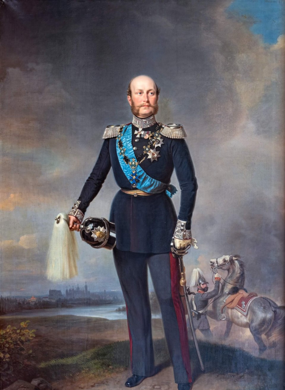 Grand Duke Friedrich Franz II in festive regalia, © TMV/Tiemann