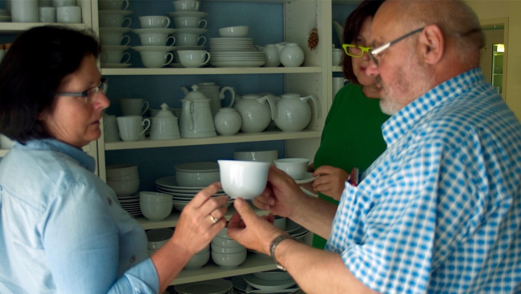 In the porcelain manufactory Sukow, © MV Foto e.V., Fotograf: Klaus Schimmagk