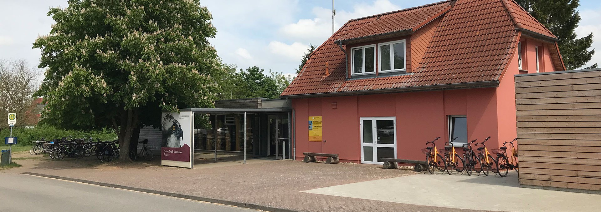 Exterior view of the National Park Information in Federow, © Nationalpark-Service Müritz