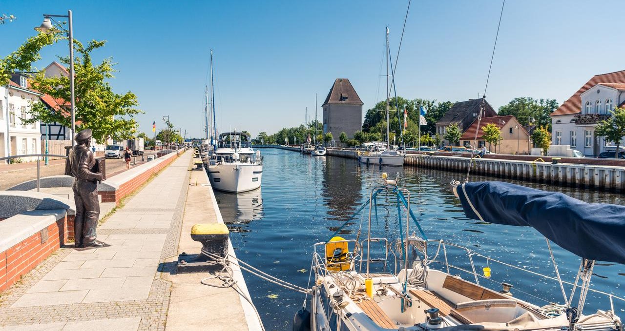 City harbor of Ueckermünde, © TMV/Andreas Süß