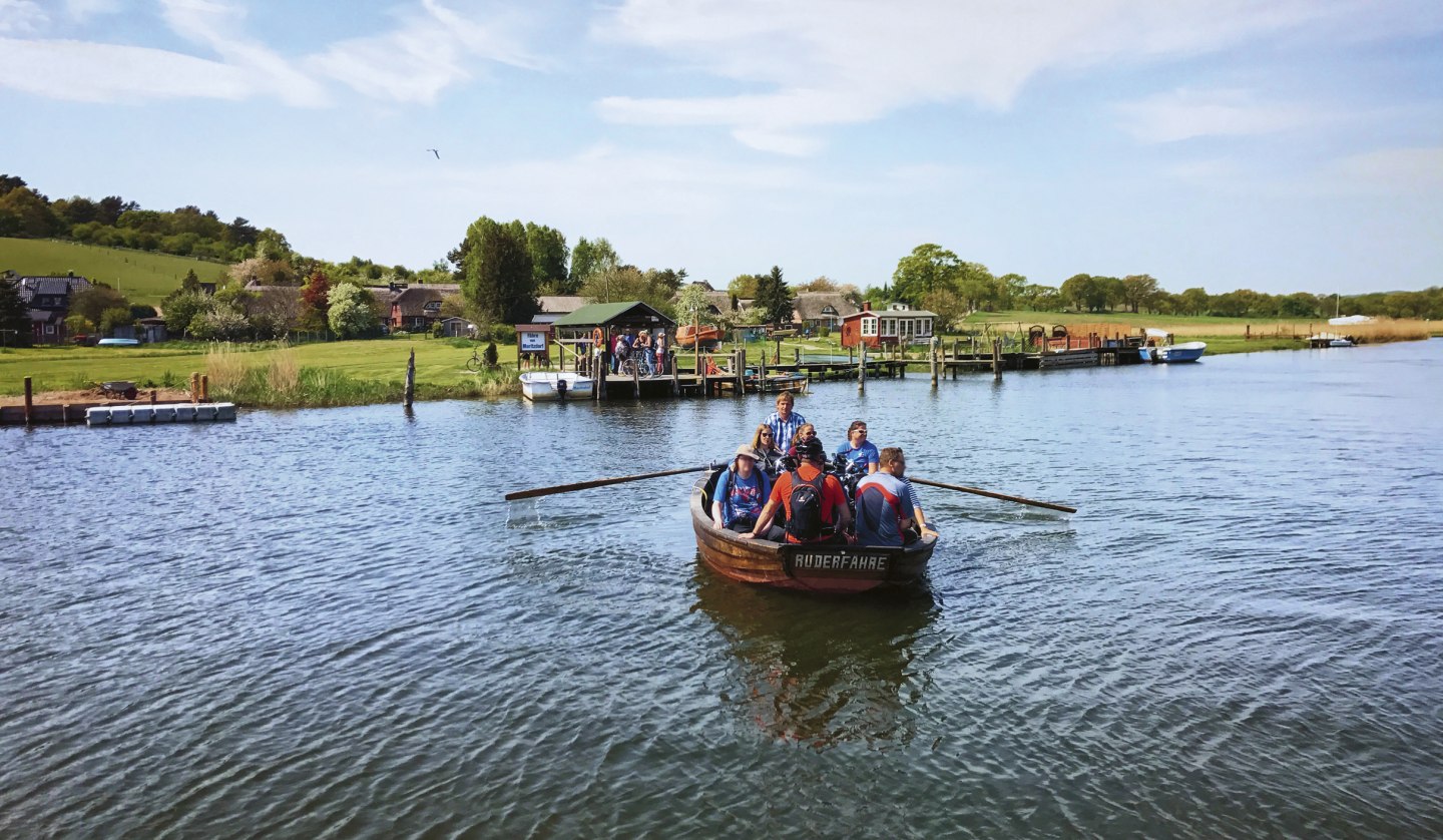 Rowing boat ferry Moritzdorf - Baabe Bollwerk, © Stefan Pocha