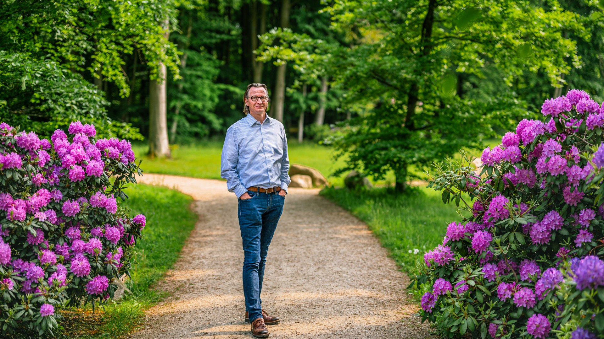 "We had to do some research first: What did the park actually look like in the past?" explains Dietmar Braune, Head of the Gardens Department at the State Palaces, Gardens and Art Collections of Mecklenburg-Vorpommern., © TMV/Tiemann