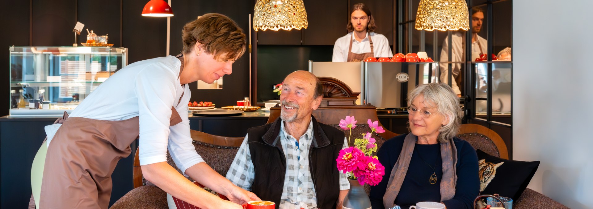 Warm service and wonderfully fragrant coffee..., © Kloster Gut Saunstorf / Aneka Schwerdtfeger