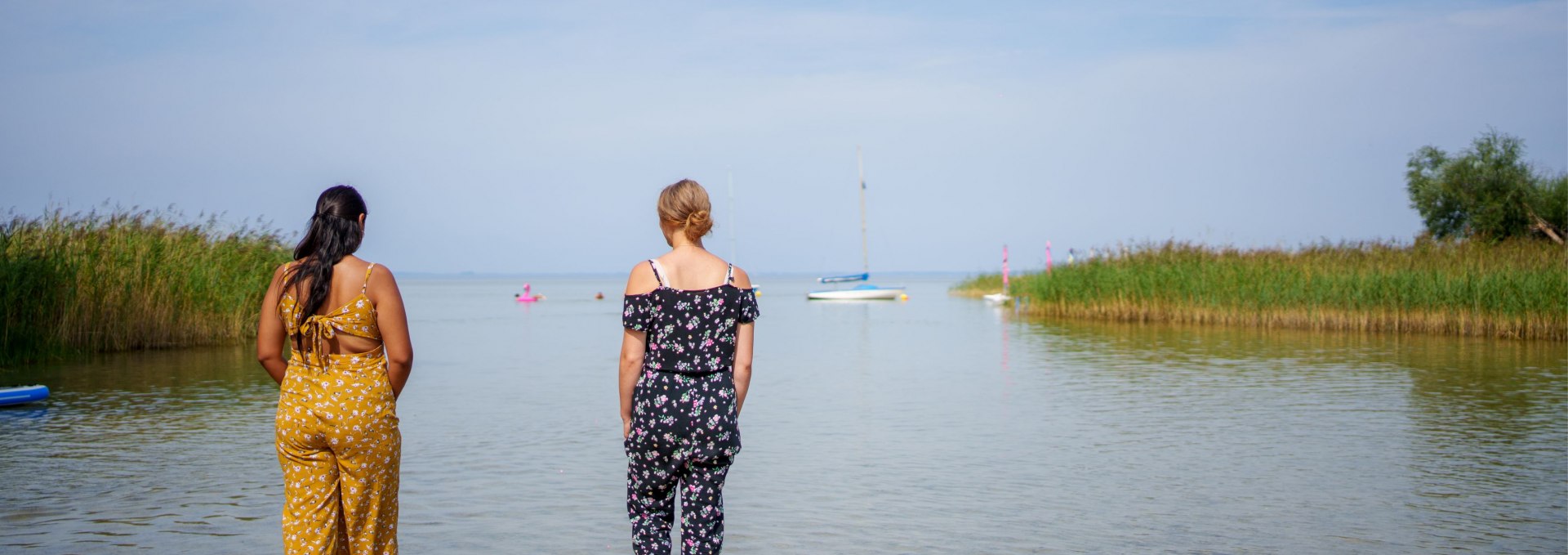 Bathing beach at the "Bolter Ufer" campsite C15, © TDG Rechlin mbH / BVCDMV Holger Martens