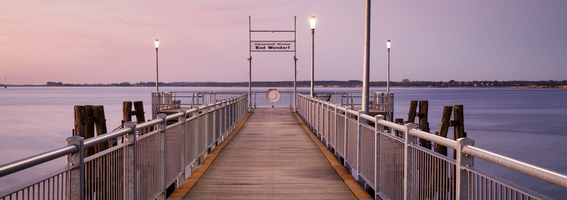 Pier in Wendorf, © TZ Wismar/Christoph Meyer