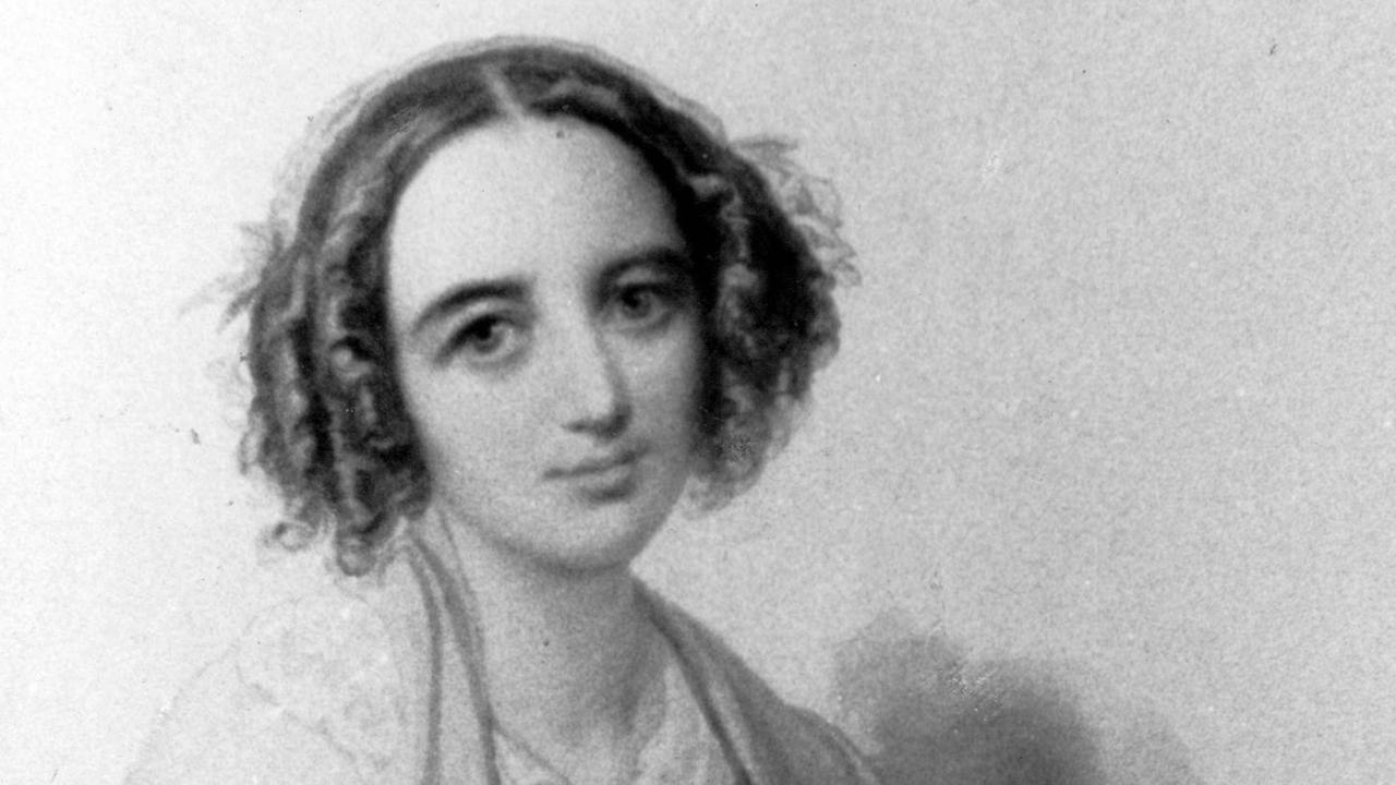 Fanny Mendelssohn, here already married Hensel in a portrait of her husband Wilhelm Hensel., © © imago images / United Archives