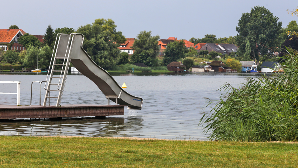 Zarrentin am Schaalsee lido - slide, © TMV/Gohlke