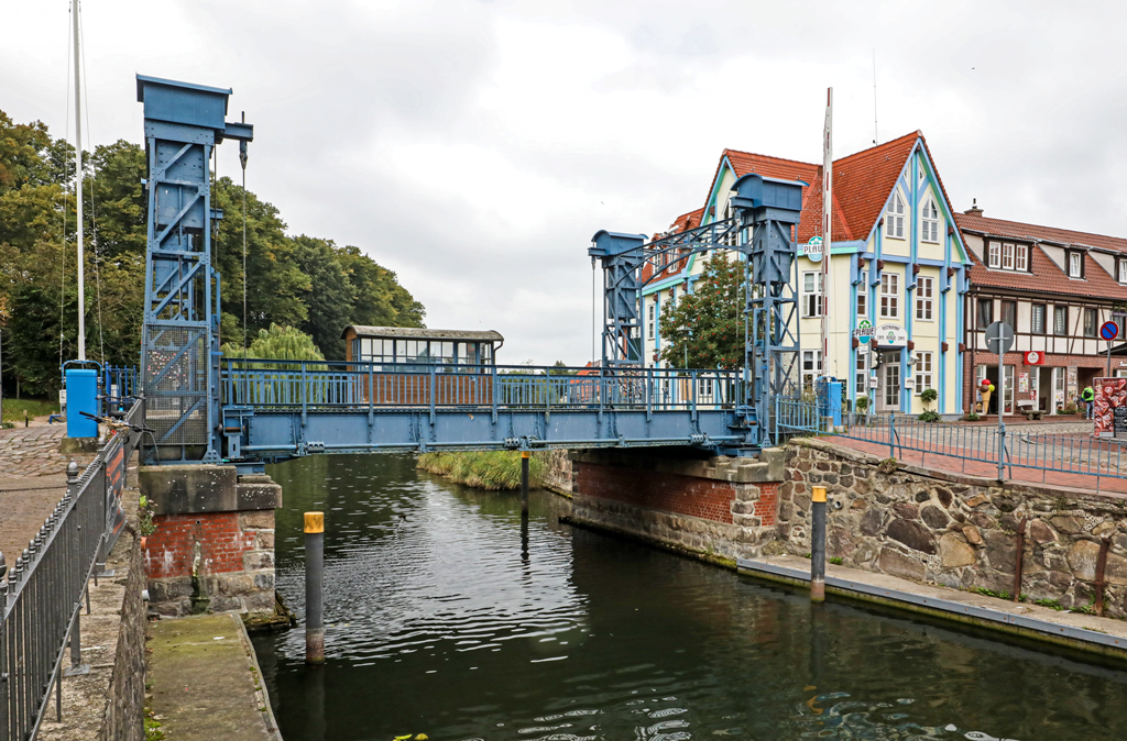 The lift bridge in Plau am See - An industrial monument, © TMV / Gohlke