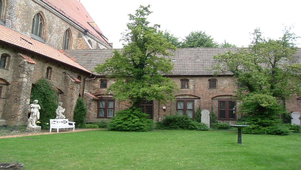 View of the inner courtyard of the Rostock Museum of Cultural History, © Kulturhistorisches Museum Rostock