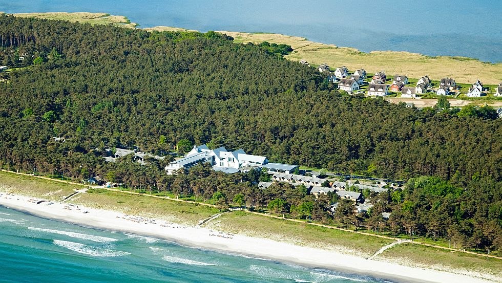 Aquamaris beach residence Rügen aerial photograph, © Aquamaris/K. Grabowski