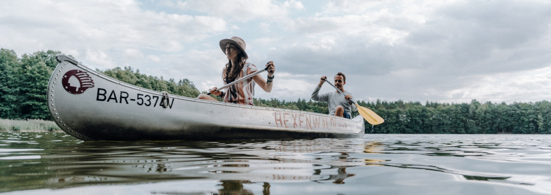 On the way on the lakes of the Mecklenburg Lake District, © TMV/Outdoornomaden