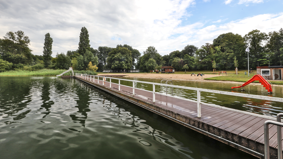 Zarrentin lido at the Schaalsee, © TMV/Gohlke