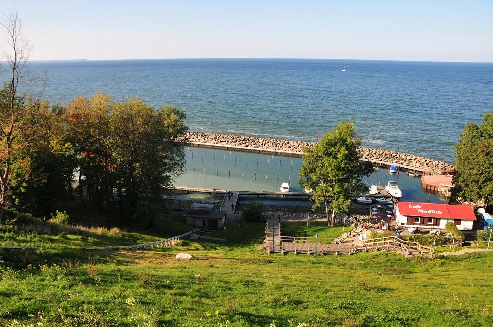 Lohme harbour from above, © Tourismuszentrale Rügen