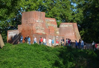 Secured castle ruins "House Demmin, © Hansestadt Demmin